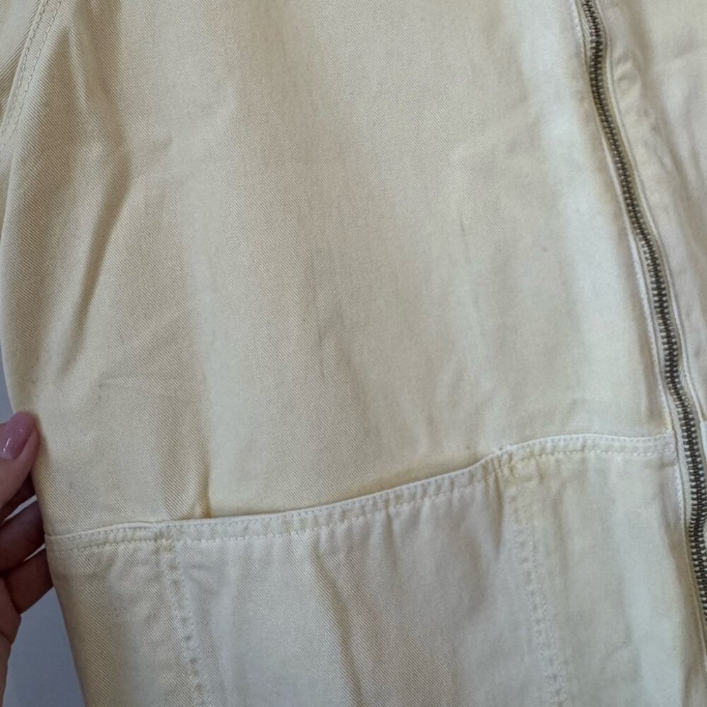 Rachel Comey Barrie Zip-Up Jumpsuit - Size 2 - Butter Yellow - EUC - Picture 10 of 11